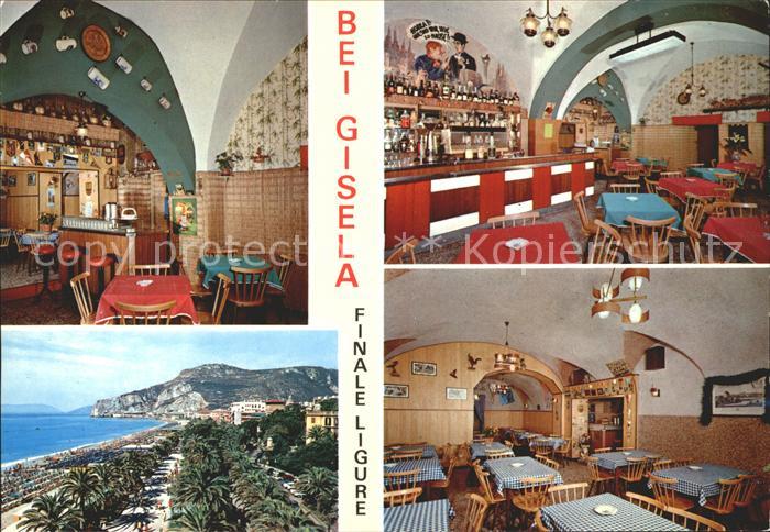 Finale Ligure Gasthaus Restaurant Cafe Gisela