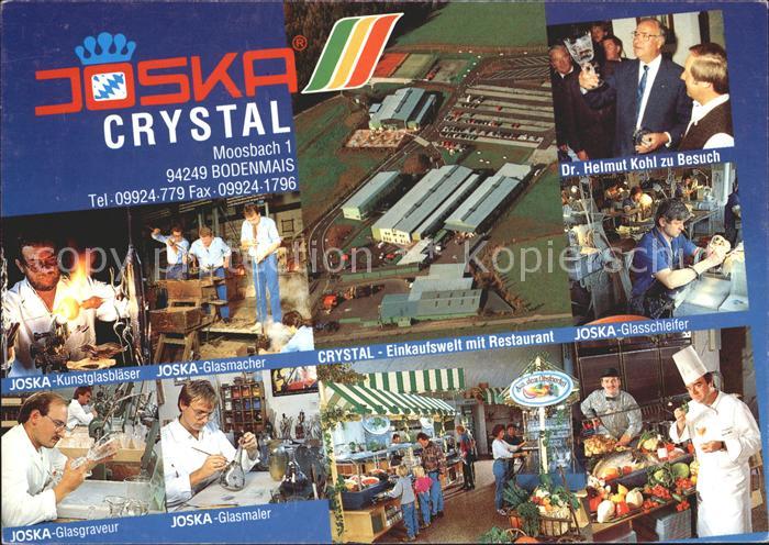 Bodenmais Joska Crystal Erlebniswelt Glasblaeser Kohl