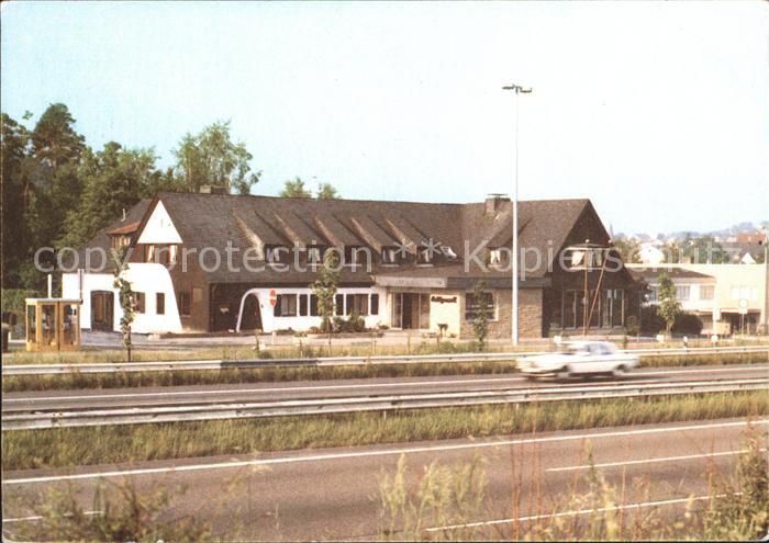 Heiligenroth Motel Rasstaette Autobahn Koeln-Frankfurt
