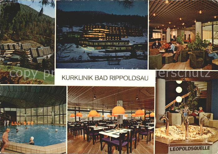 Bad Rippoldsau Schwarzwald Kurklinik mit Kurmittelhaus