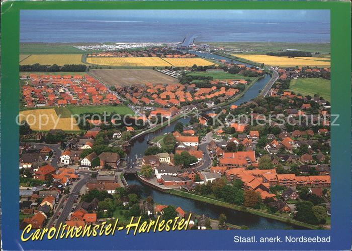 Carolinensiel-Harlesiel Ostfriesland Fliegeraufnahme