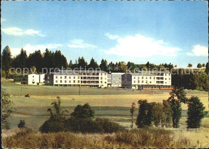 Bad Steben Sanatorium Frankenwarte