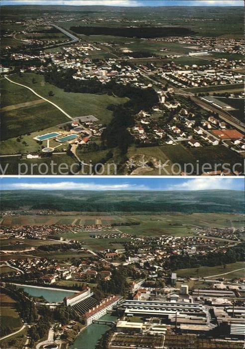 Toeging Inn Fliegeraufnahme