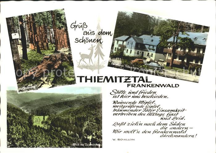 Thiemitz Wald Thiemitztal