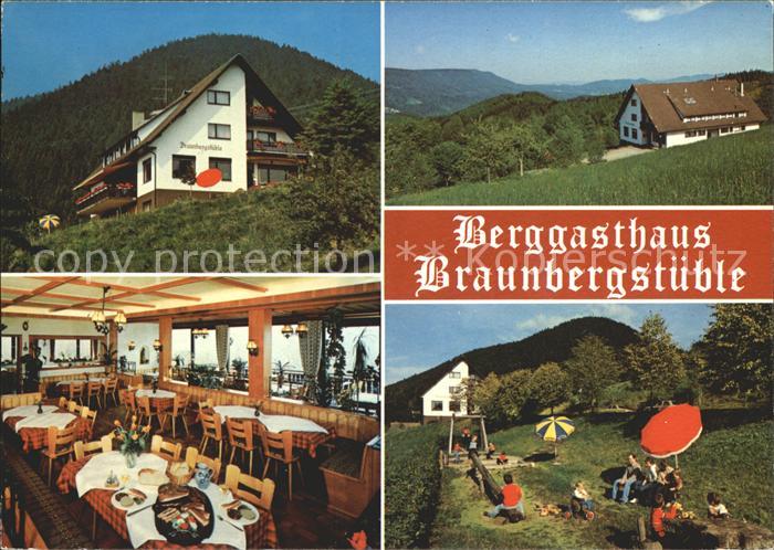 Loecherberg Berggasthaus Braunbergstuebel