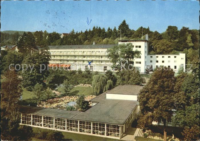 Bad Schwalbach Kurhotel mit Wandelhalle
