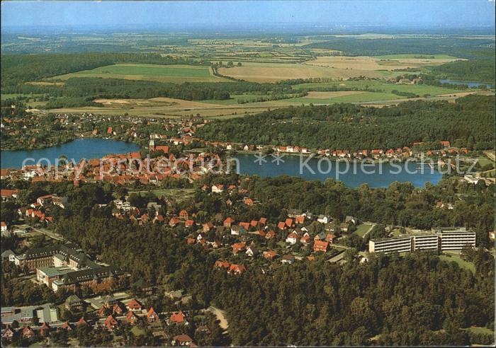 Moelln Lauenburg Fliegeraufnahme Eulenspiegelstadt