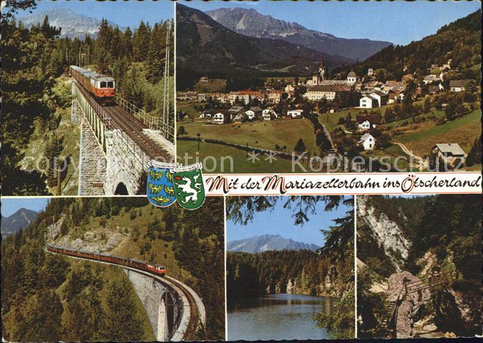 Mariazell Steiermark Mariazellerban Kuhgrabenviadukt Saugraben Stausee