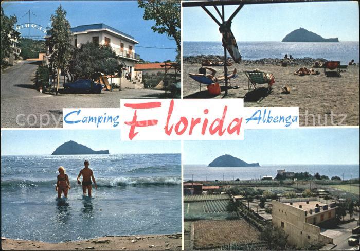Albenga Camping Florida Eingang Strandpartien
