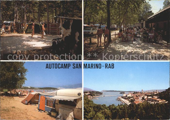Rab Kroatien Autocamp San Marino Details