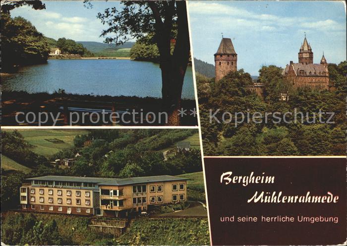 Muehlenrahmede Bergheim Erholungs und Bildungsstaette Schloss Kirche