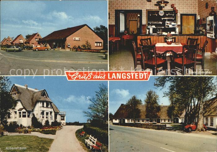 Langstedt Gastzimmer Altersheim Dorfpartien