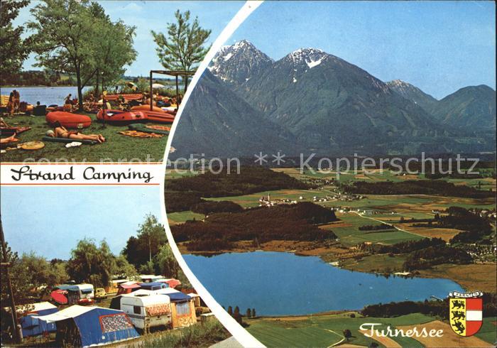 St Kanzian Klopeiner See Strand Camping Turnersee Panorama