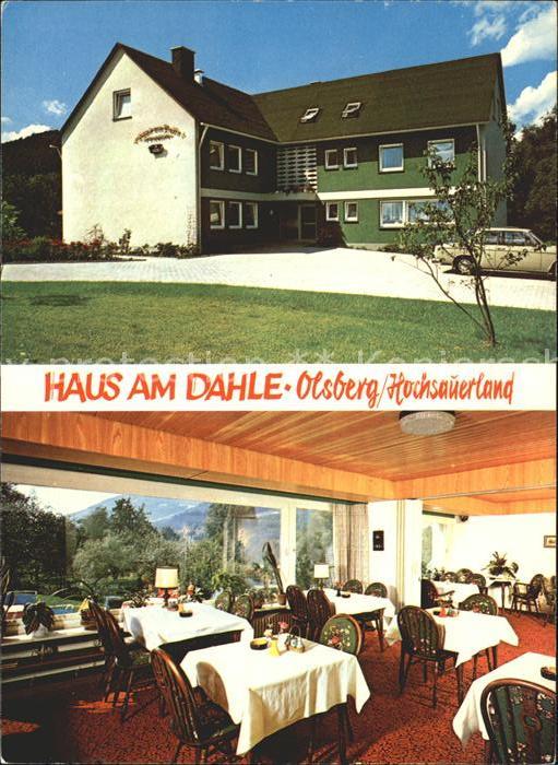Olsberg Sauerland Haus am Dahle Gastraum