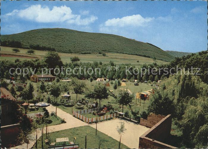 Hahnenbach Camping im Rosental Gasthaus Kinderspielplatz