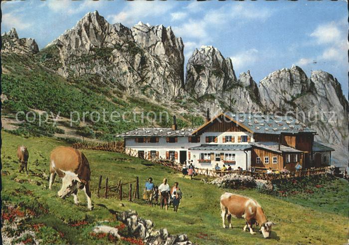 Kampenwand Chiemgau mit Steinlingalm