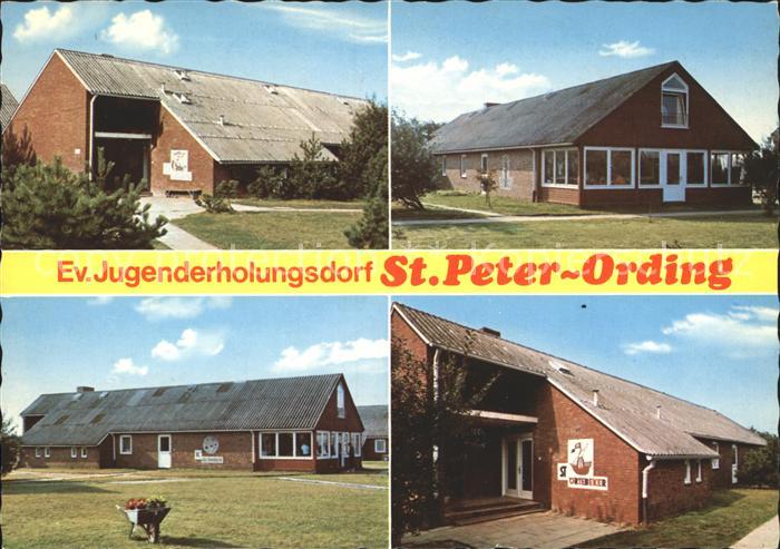 St Peter-Ording Ev Jugenderholungsdorf Haeuser Wiking Stoertebeker Klabautermann