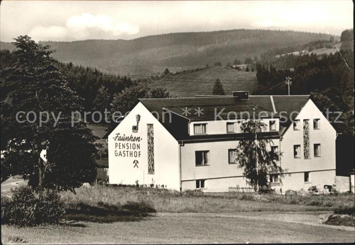 Thierbach Bad Steben Pension und Gasthof Faunken