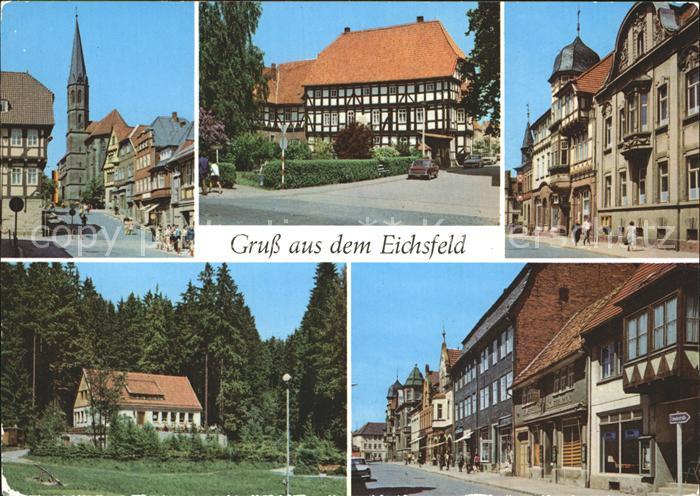 Eichsfeld Duderstadt Worbis Rathaus Uder Heilbad Heiligenstadt Leinefelde Konsum