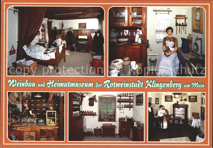 Klingenberg Main Weinbau und Heimatmuseum Teilansichten