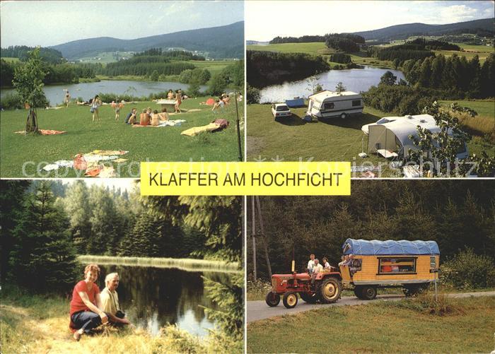 Klaffer Hochficht Camping Badesee Ausflugswagen mit Traktor