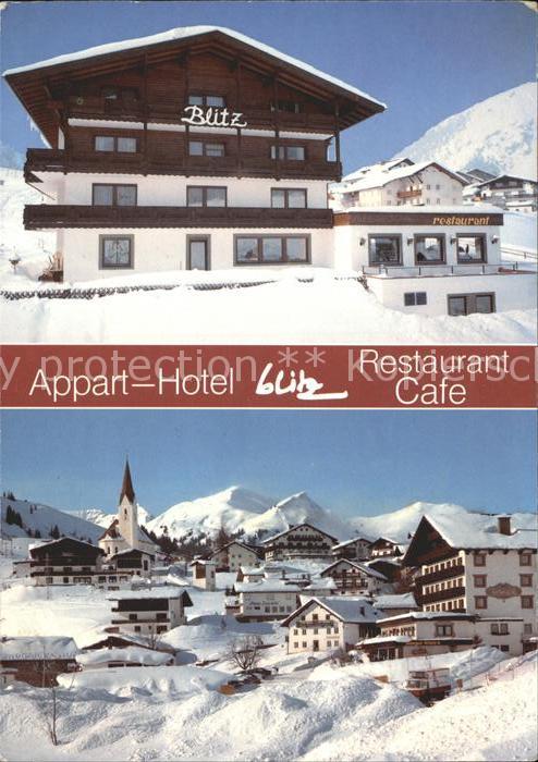 Berwang Tirol Appart Hotel Blitz Ortsansicht