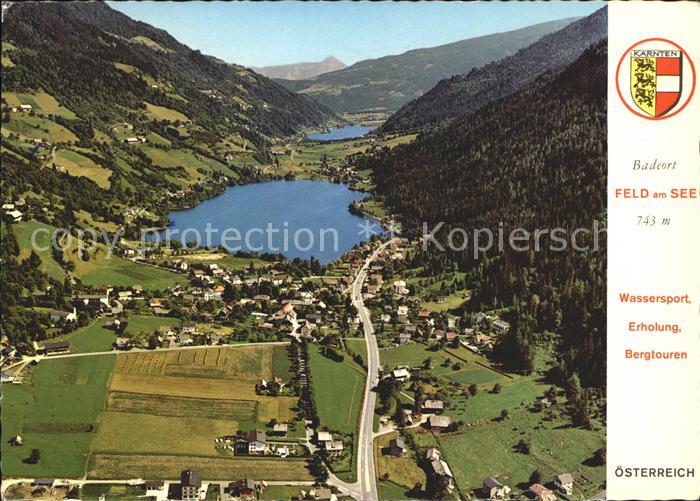 Feld See mit Afritzersee Totalansicht