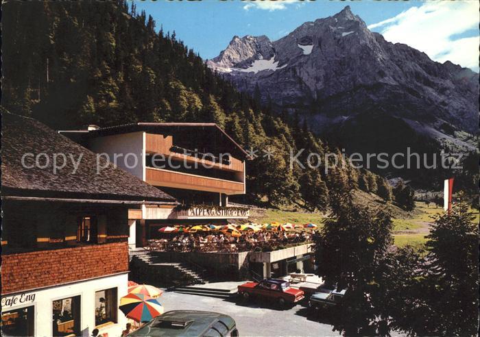 Eng Karwendel Alpengasthof und Cafe Eng mit Spitzkar