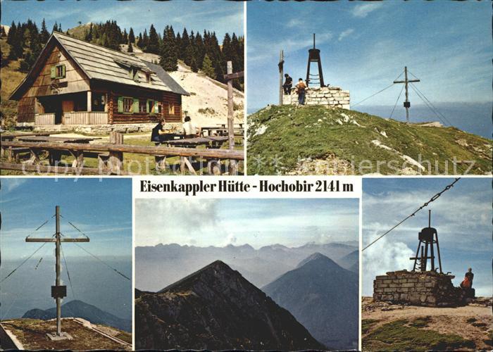 Eisenkappel-Vellach Eisenkappler Huette mit Hochobir Suedkaernten