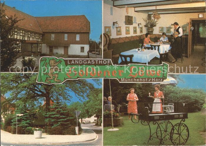 Muenchehof Harz Landgasthof Goldener Loewe Gaststube Grillwagen