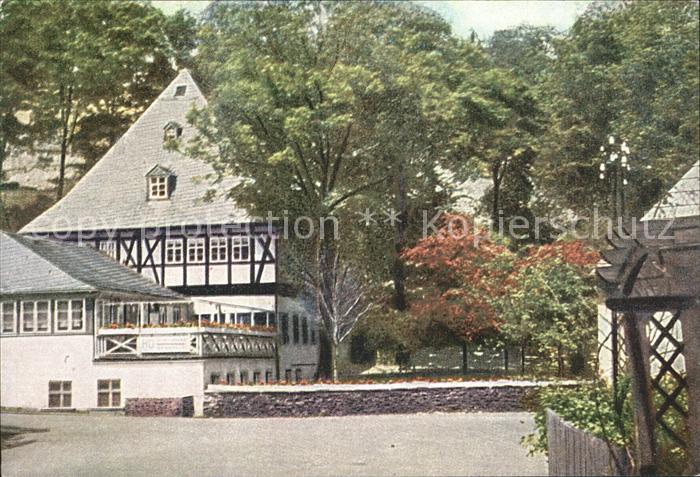 Annaberg-Buchholz Erzgebirge HO Gaststaette Frohnauer Hammer