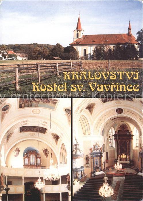 Dvur Kralove nad Labem Kralovstvi Kostel sv Vavrince z let 1844 1848 Interiery k