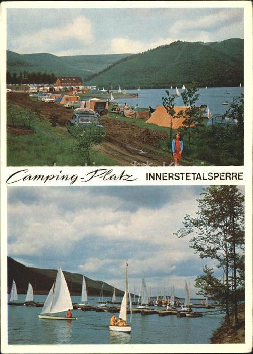 Langelsheim Camping Platz Innerstetalsperre Segelpartie
