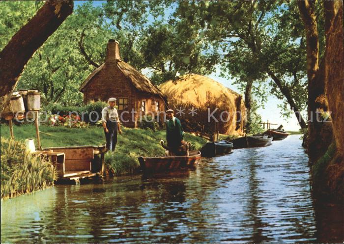 Giethoorn Mooi Giethoorn Dorfmotiv