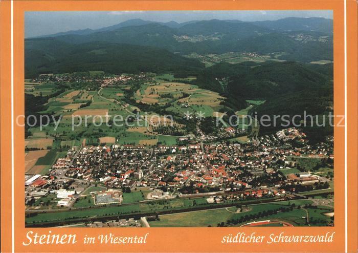Steinen Wiesental Fliegeraufnahme