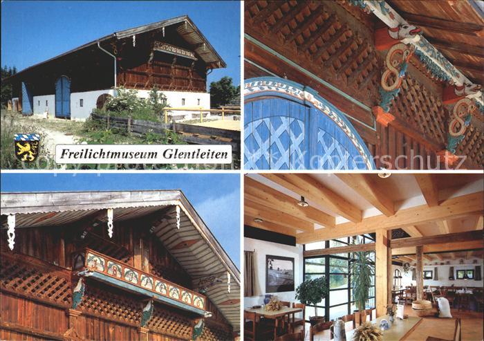 Grossweil Freilichtmuseum Glentleiten Teilansichten Museumsgaststaette