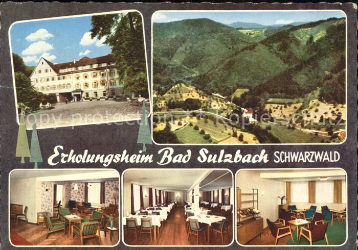 Bad Sulzbach Muentner Schumann Heim Aufenthaltsraum Speisesaal Panorama