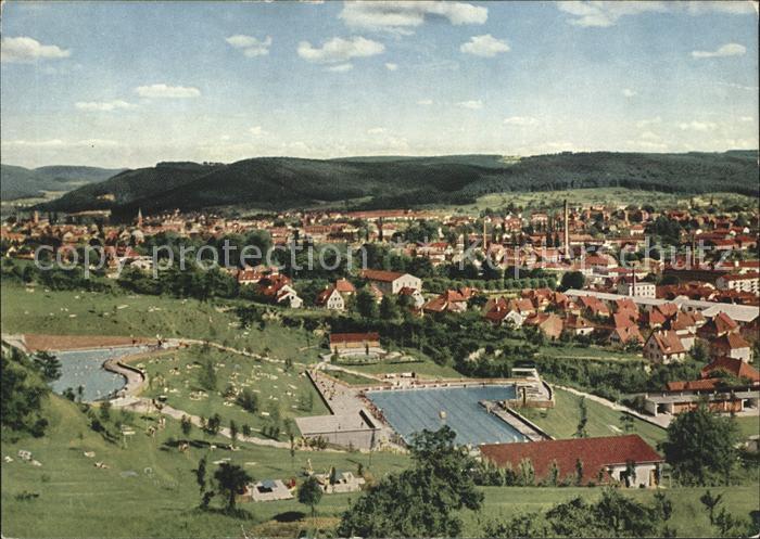 Lahr Schwarzwald Terrassenbad Panorama