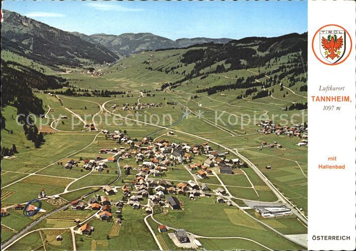Tannheim Tirol Fliegeraufnahme