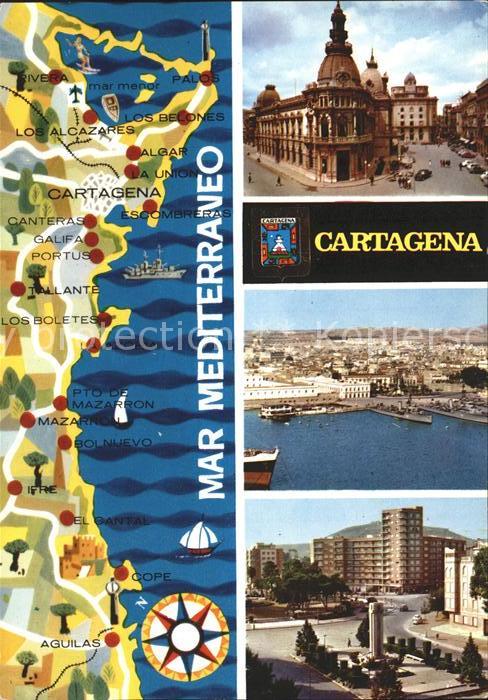 Cartagena Murcia Kirche Panorama Hotels Mar Cartagena