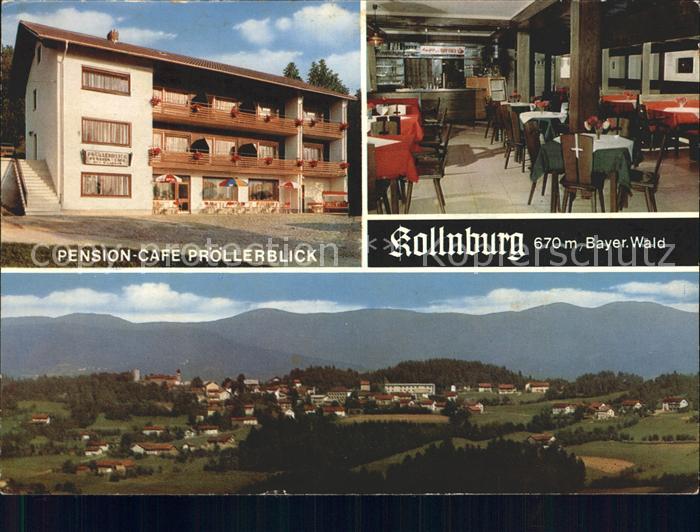 Kollnburg Cafe Pension Proellerblick Gaststube Panorama