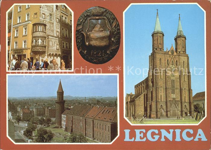 Legnica Teilansicht Stadtblick Dom