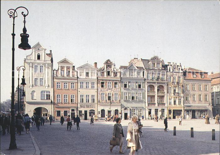 Poznan Posen Alter Markt Westfront