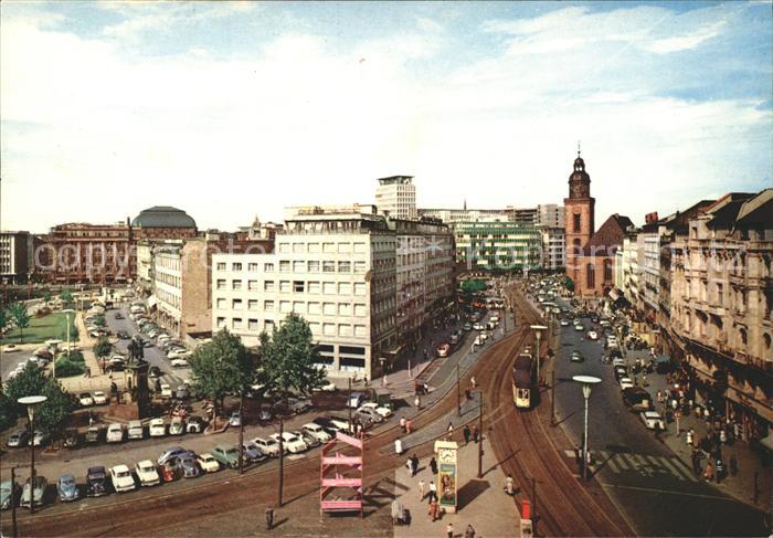 Frankfurt Main Goethe Platz Rathenau Platz und Rossmarkt
