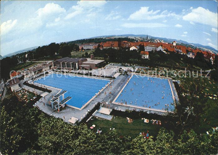 Osterode Harz Osteroder Freibad Fischaugenpanorama