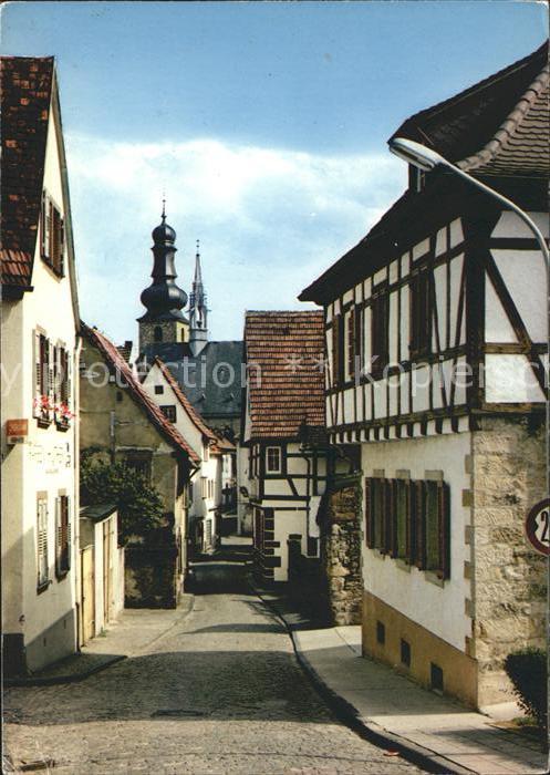 Bad Bergzabern Pfarrgasse Kirchturm