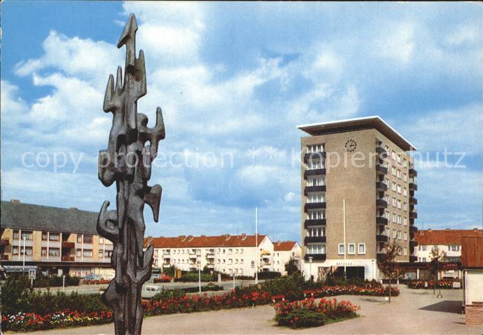 Harksheide Skulptur Wohnblock