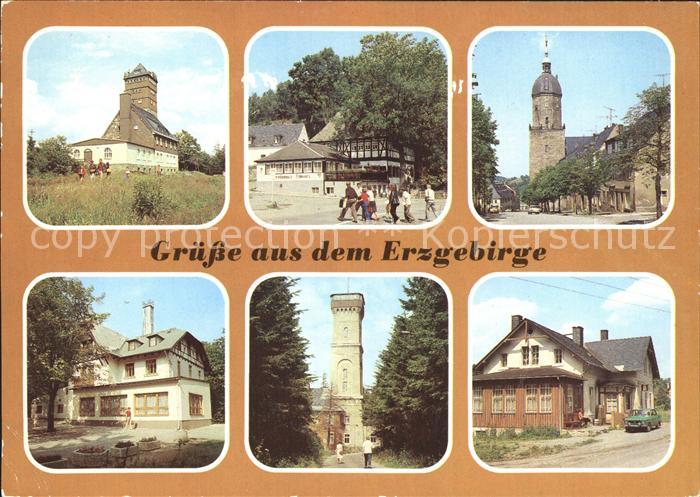 Buchholz Annaberg Berghotel Baerenstein HO Gaststaette Frohnau Gaststaette Frohn