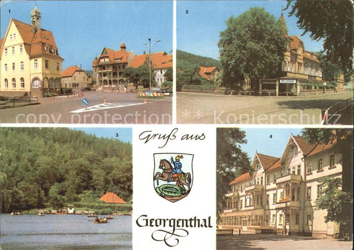 Georgenthal FDGB Heim Clara Zetkin Cafe Adler Am Hammerteich Kurhotel
