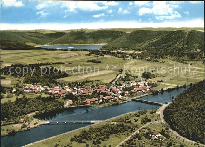 Hemfurth-Edersee Fliegeraufnahme